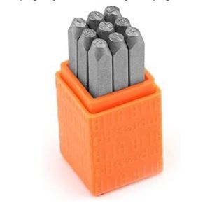 3mm Number Metal Stamp Sets for Hand Stamping Projects & DIY Jewelry Stamping